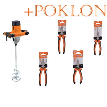 Villager električni mešač za boju 1600W VEM1605 + POKLON Villager set kombinovanih i špicastih klešta Villager električni mešač za boju 1600W VEM1605 + POKLON Villager set kombinovanih i špicastih klešta